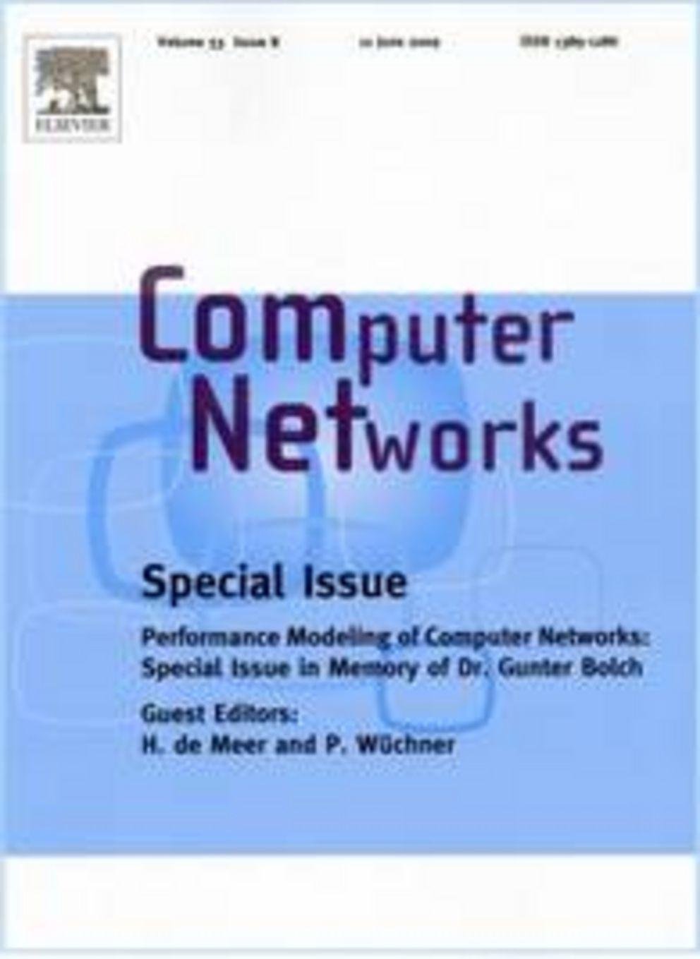 Computer Networks, Special Issue: Performance Modeling of Computer Networks Computer Networks, Special Issue: Performance Modeling of Computer Networks