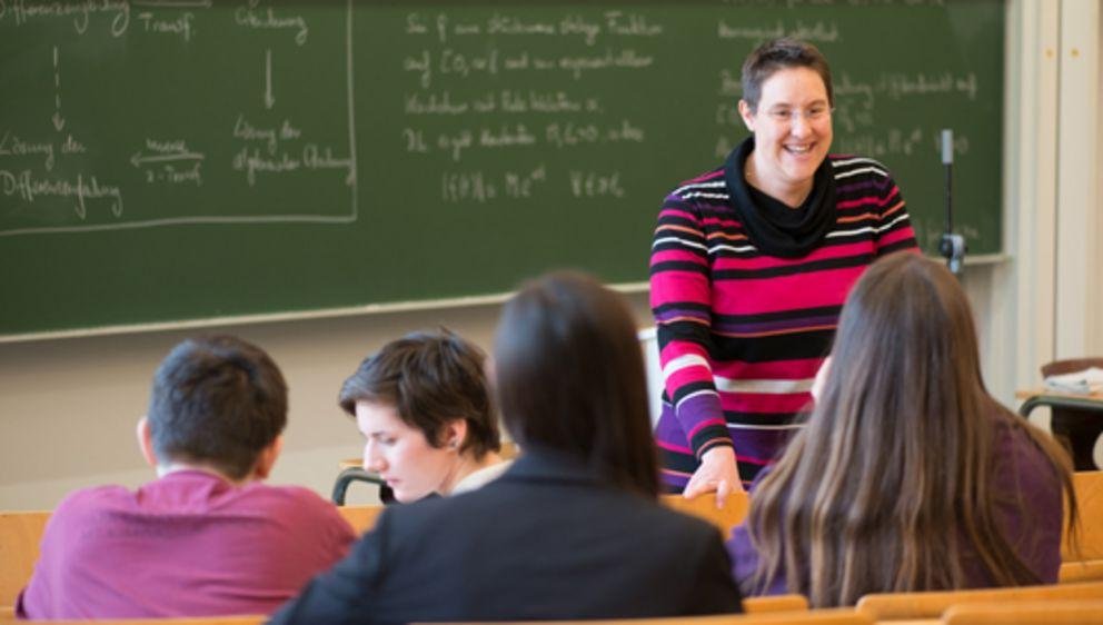 In einer Mathematik-Vorlesung In einer Mathematik-Vorlesung