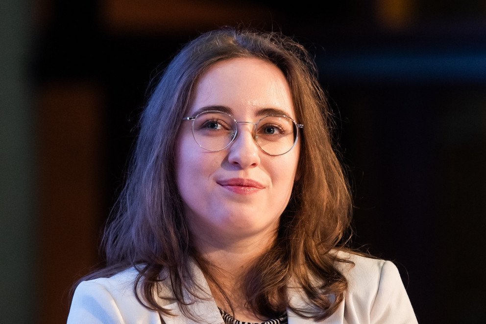 Kristin Fritsch wurde mit dem VDI Preis ausgezeichnet. Foto: VDI 