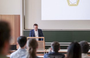 Welcome speech by the Vice President for Research, Prof Schumann