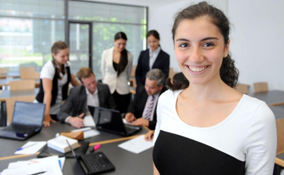 Informatik studieren Studentin