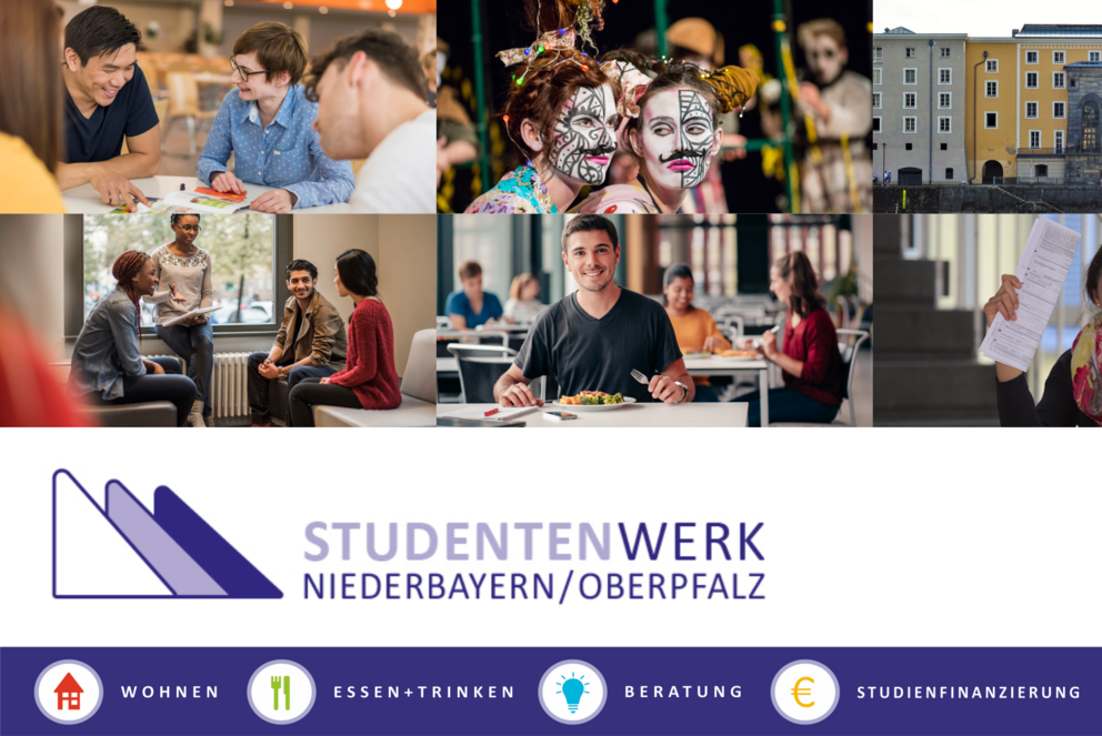 Banner des Studentenwerk Niederbayern/Oberpfalz