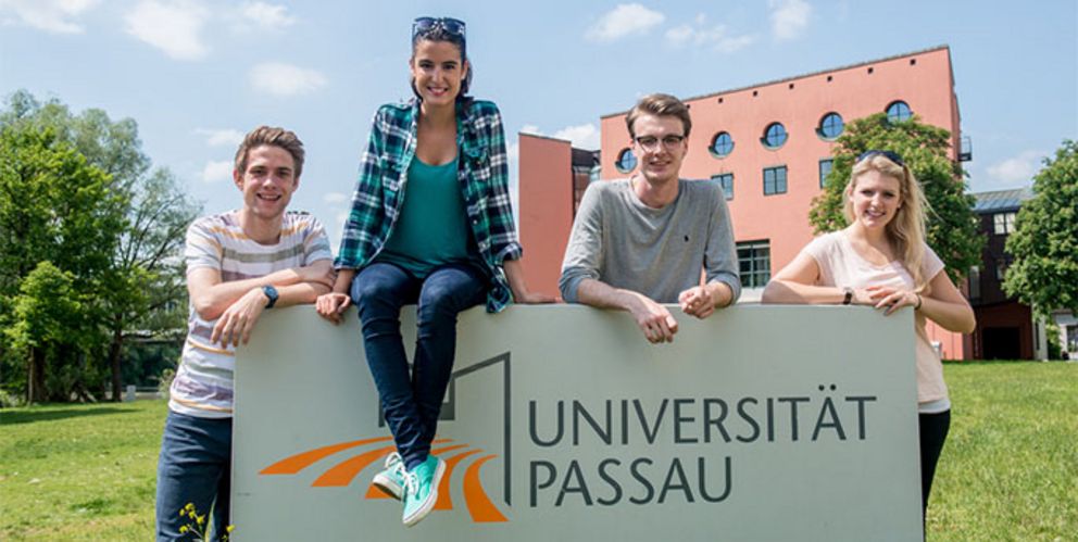 Studierende an der Universität Passau