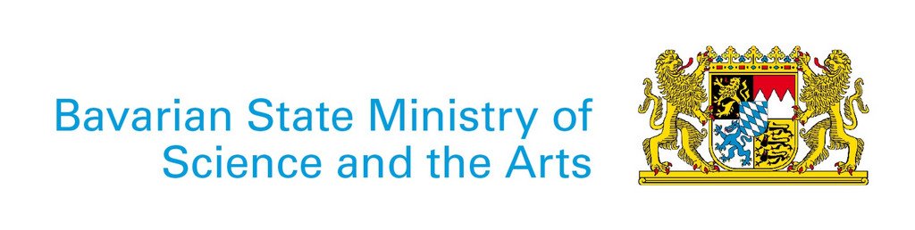 Bavarian State Ministry of Science and the Arts Logo of the Bavarian State Ministry of Science and the Arts