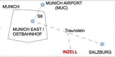How to travel to Inzell