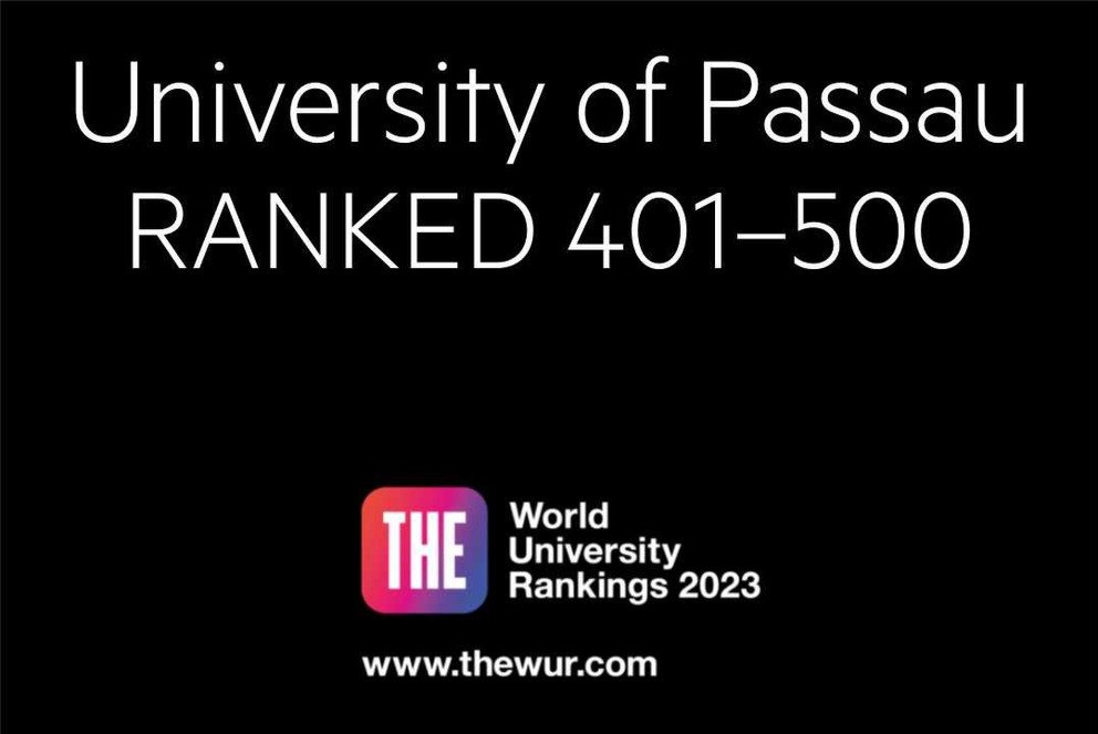 University of Passau RANKED 401-400 (THE graphic)