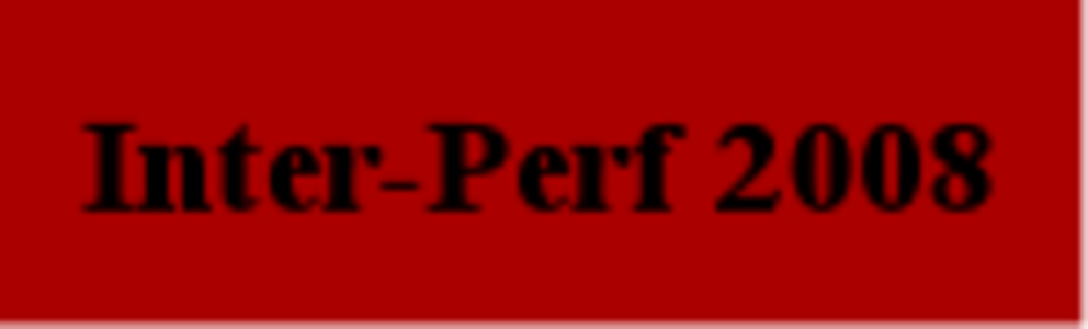 Logo Inter-Perf 2008 Logo Inter-Perf 2008