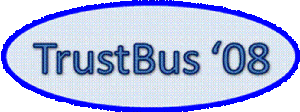 Logo TRUSTBUS 2008 Logo TRUSTBUS 2008