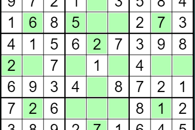 Logo f&uuml;r Spiel Sudoku