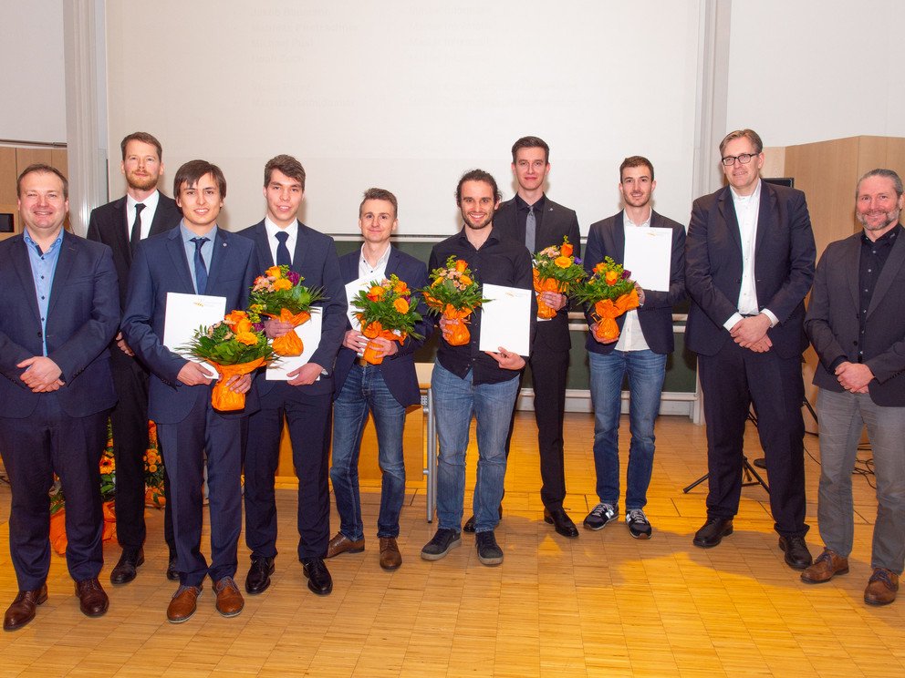 Preisverleihung an die Jahrgangsbesten