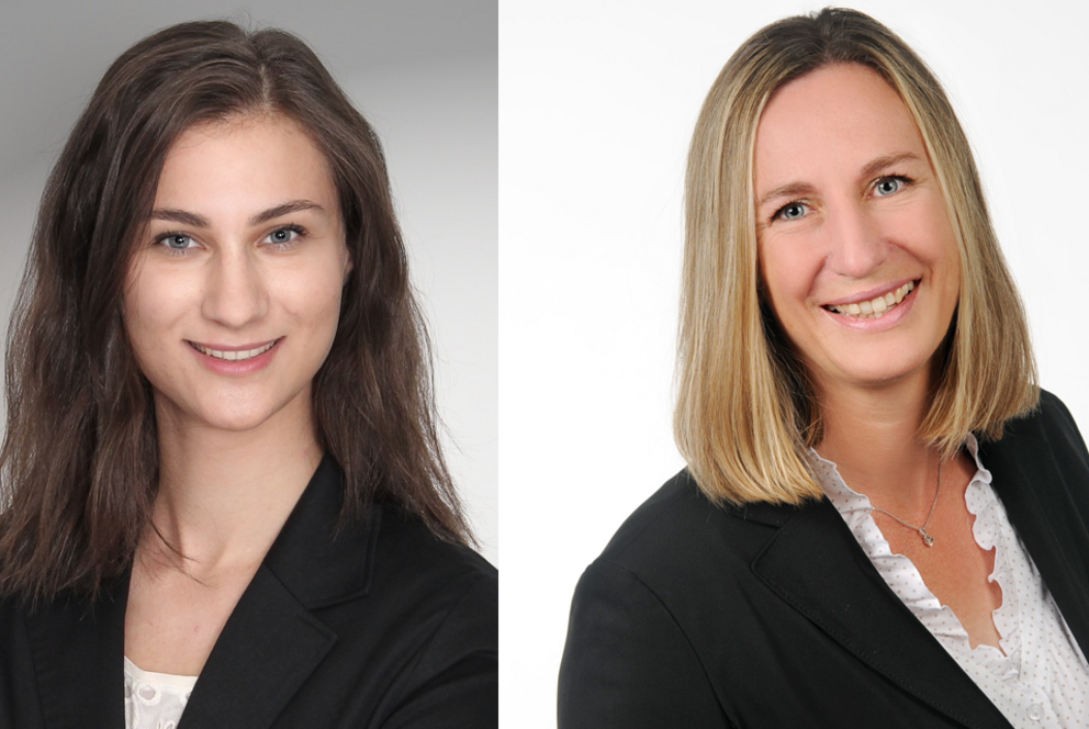 Maria Zessin und Dr. Lisa Huber-Flammersfeld