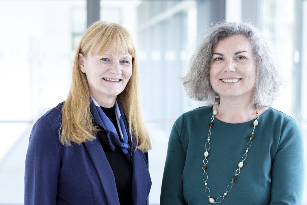 Gerlinde Lang und Elisabeth Steiger