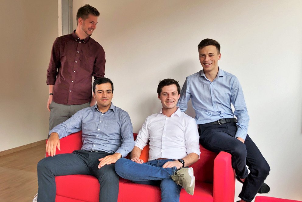 Das Gr&uuml;nderteam von &bdquo;Pionize&ldquo; schaffte es ins Finale des Danube Cups