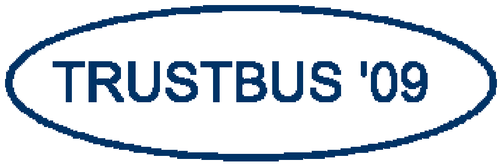 Logo TRUSTBUS 2009 Logo TRUSTBUS 2009
