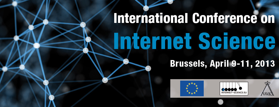 Logo International Conference on Internet Science Logo International Conference on Internet Science