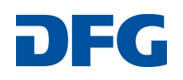 Logo of the sponsors: Deutsche Forschungsgemeinschaft