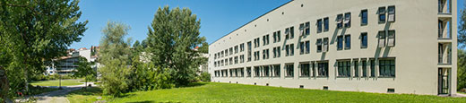 Panorama picture of the Computer Science and Mathematics building