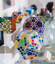 Geometrical shapes in the Mathematics Museum