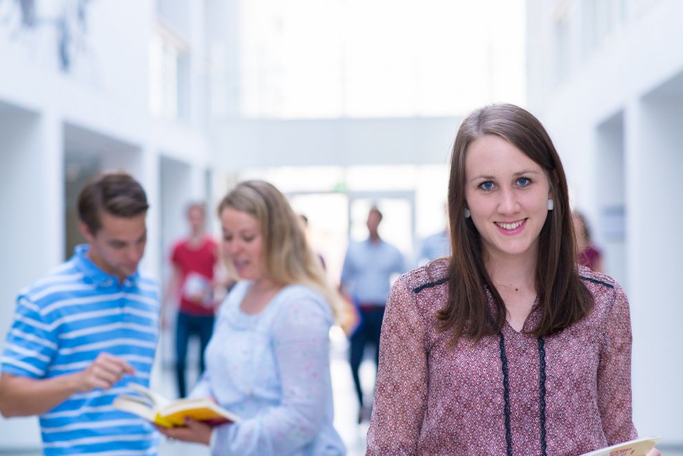 Students at the University of Passau